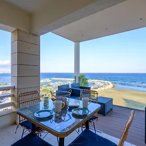 דירה Lazuli Sea View Beachfront Ap 254, לרנקה