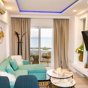 דירה Lazuli Sea View Beachfront Ap 21, לרנקה